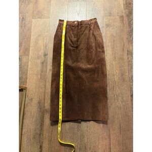 Talbots Rich Brown Pencil Skirt